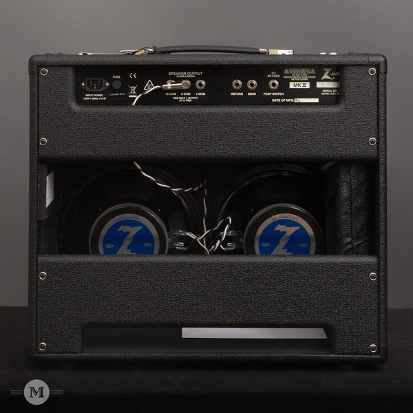Dr. Z Amps - MAZ 18 Jr. Reverb Mk.II 2x10 LT Combo - Black with Dr. Z Amps - MAZ 18 Jr. Reverb Mk.II 2x10 LT Combo - Black with