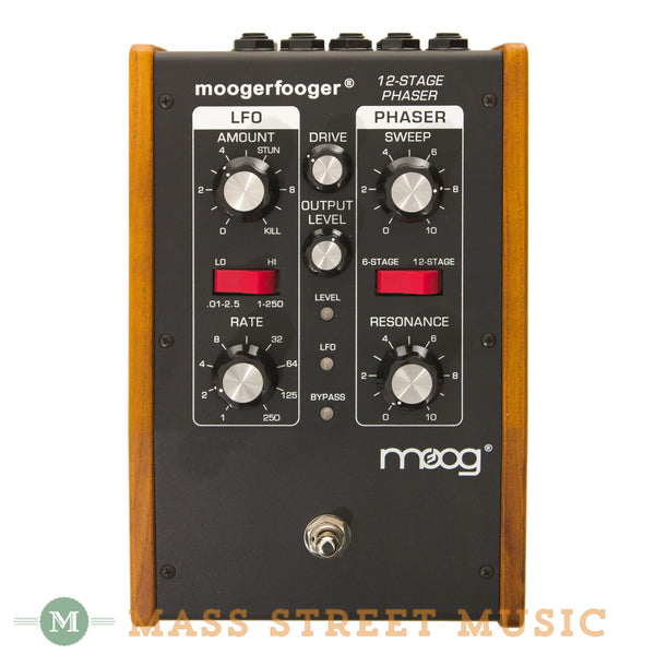 Moog MF-103 12 Stage Phaser Pedal | Mass Street Music