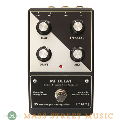 Moog MF Analog Delay Minifooger Pedal - front