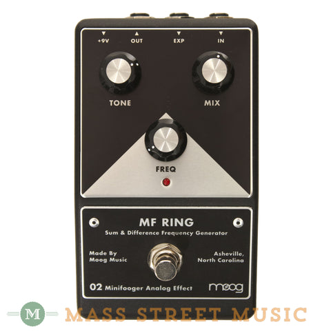 Moog MF Ring Modulation Minifooger Pedal - front