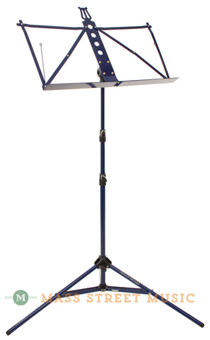 Strukture 3-Part Adjustable Music Stand, Blue