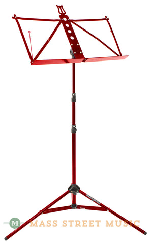 Strukture 3-Part Adjustable Music Stand, Red