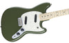 Fender Mustang - Olive - Angle