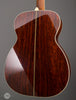 Bourgeois Acoustic Guitars - OM - Large Sound Hole - Back Angle