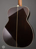 Bourgeois Acoustic Guitars - OM - Large Sound Hole - LE - Back Angle