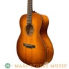 Leo Posch Acoustic Guitars - Deep Body OM Full Sunburst - Angle