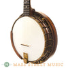 Ome Juniper Megatone Bluegrass Resonator Banjo - front angle