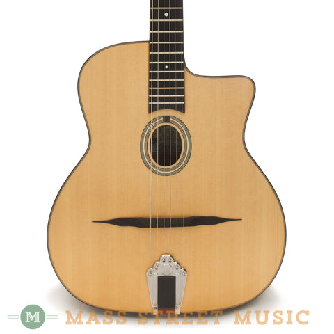 Paris Swing GG-39 Acoustic Guitar - front close