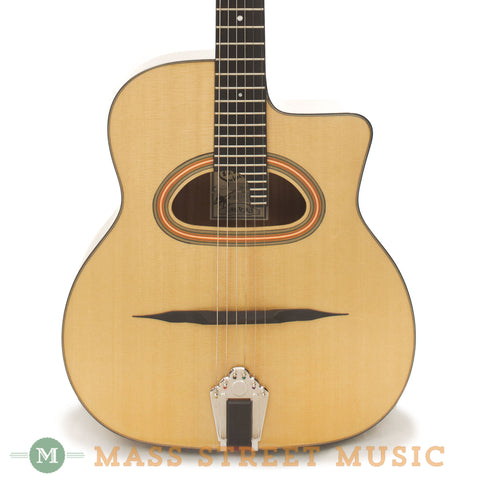 Paris Swing GG-42 Acoustic Guitar - front close