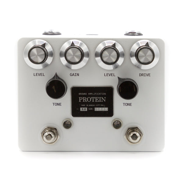 Browne Amplification - Protein Dual Overdrive V3 - White | Mass