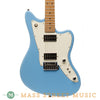Tom Anderson Electric Guitars - Raven Classic Shorty - Baby Blue - Front Close