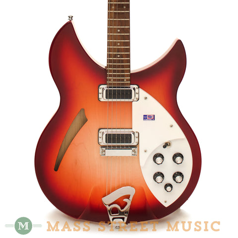 Rickenback 2011 330 Fireglo Electric Guitar - front close