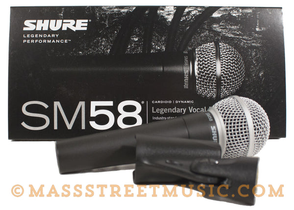 SM58 - Micro main chant SHURE - Logistic Events