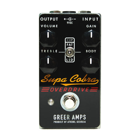 Greer Amps - Supa Cobra Overdrive