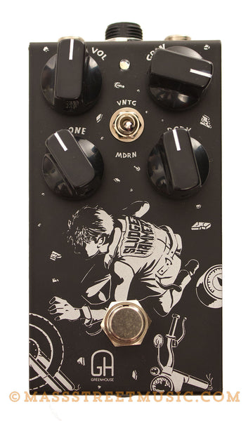 Greenhouse Effects - Sludge Hammer Fuzz Pedal | Mass Street Music