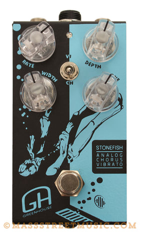 Greenhouse Effects - Stonefish Analog Chorus/Vibrato - Front