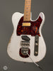 Tom Anderson Electric Guitars - T Classic w/ J-Trem - Transparent Dirty White Distress Lvl 3 - Angle