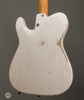 Tom Anderson Electric Guitars - T Classic w/ J-Trem - Transparent Dirty White Distress Lvl 3 - Back Angle