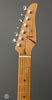 Tom Anderson Electric Guitars - T Classic Shorty Hollow - Tobacco Burst with Binding - Headstock