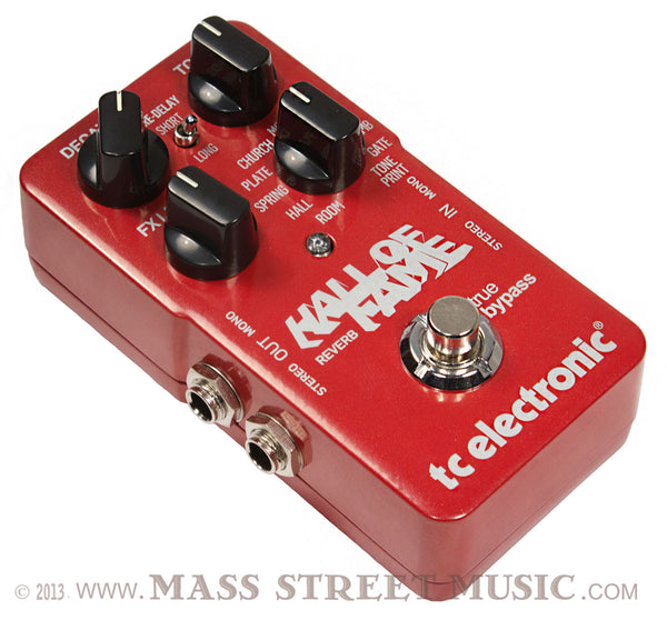 TC Electronic Hall of Fame Reverb Pedal | Mass Street Music