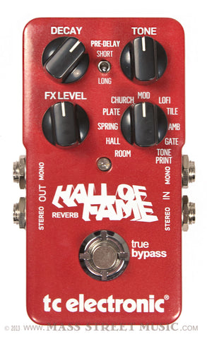 Hall of Fame Reverb - Front