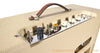 Tungsten Crema Wheat 112 Combo Tweed Style amp - controls