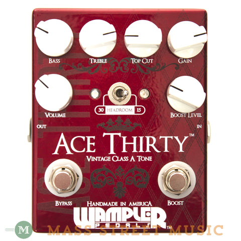 Wampler Ace Thirty Overdrive Pedal Used - front