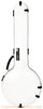 Calton Banjo Case in White with Green - front