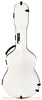 Calton Guitar Case in White w Red - front