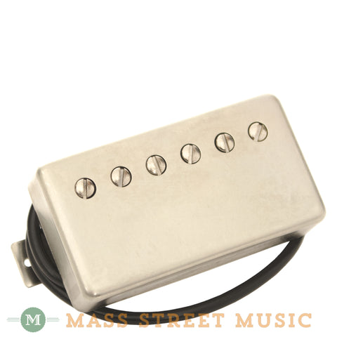 Wolfetone Dr. Vintage Humbucker Bridge - Raw Nickel Cover - 4 Cond