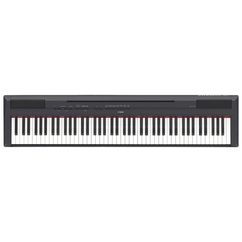 Yamaha P115B Digital Piano - front stock