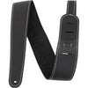 Martin Straps - Slim Strap 100% Leather - Black