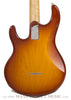 Ernie Ball Music Man Silhouette Burst - back close up