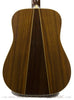1975 Martin D-35 acoustic guitar back close up