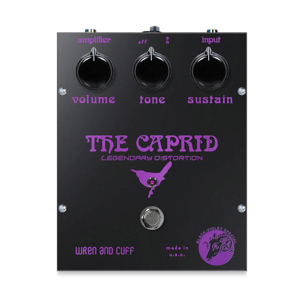 Wren and Cuff Effect Pedals - Black-Violet Caprid OG | Mass Street