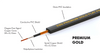 EBS Premium Gold - Flat Patch Cable - 10cm