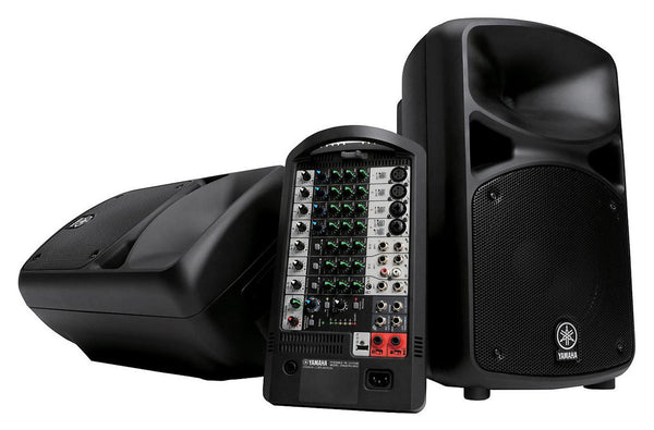Yamaha - STAGEPAS 600i 10 channel portable PA system with speakers