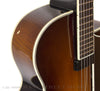 2007 Eastman AR805ce burst finish archtop guitar - detail