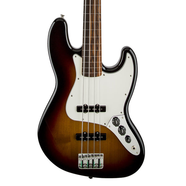 ベース Fender Player Series Jazz Bass Frettless Fender Player Jazz Bass, Fretless, Polar White – Elderly