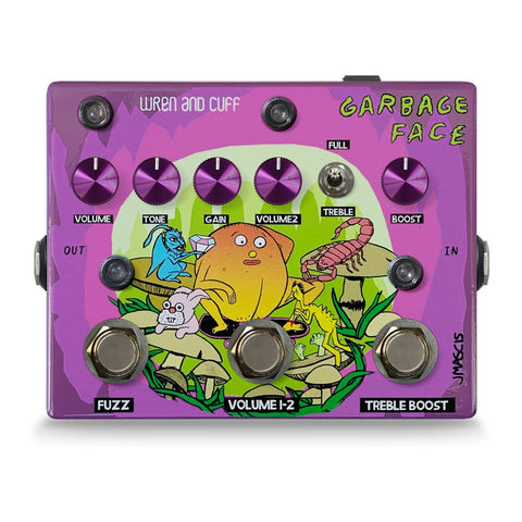 Wren and Cuff Effect Pedals - Garbage Face J Mascis Fuzz