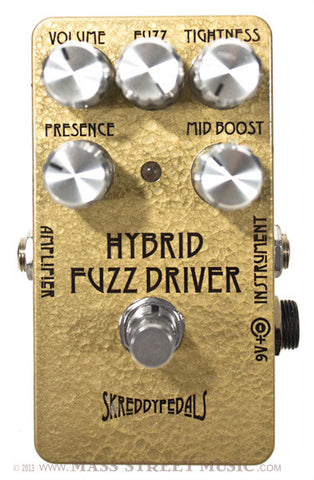 Skreddy Hybrid Fuzz Driver pedal - front