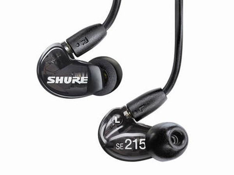 Shure Earphones - SE215 - Black