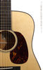 Collings acoustic D1AVN Custom front detail with tortoise style pickguard
