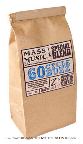 Mass Street Music 60 Cycle Buzz Coffee, 1 lb