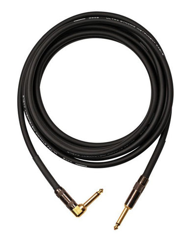 Mogami 12' Platinum Right Angle Instrument Cable