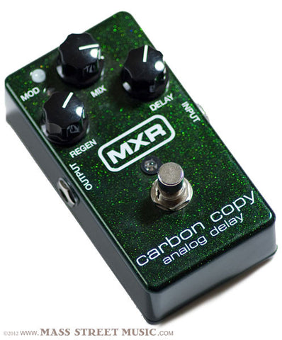 MXR Carbon Copy Delay Pedal, angle view