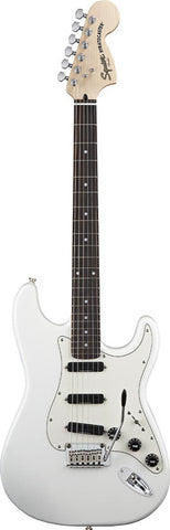 Squier - Deluxe Hot Rails Stratocaster - Olympic White