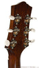 Collings CJ35 acoustic guitar Burst finish back of headstock