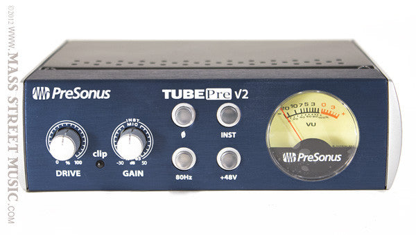 PreSonus Pro Audio TubePre V2 Preamp | Mass Street Music
