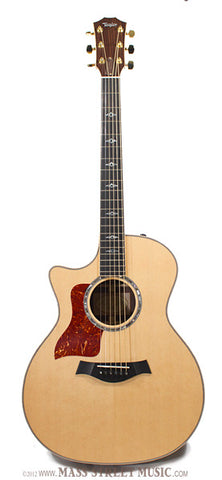 Taylor 814ce Lefty Acoustic Guitar - front